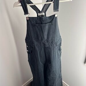 Mittoshop Charcoal Denim Jumpsuit